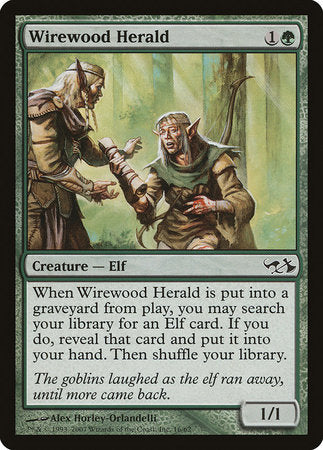 Wirewood Herald [Duel Decks: Elves vs. Goblins] | Fandemonia Ltd