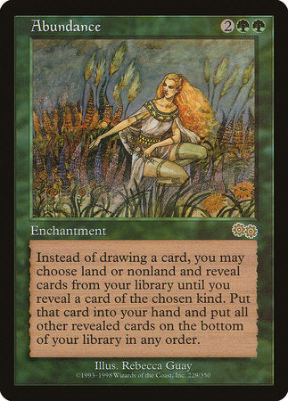 Abundance [Urza's Saga] | Fandemonia Ltd