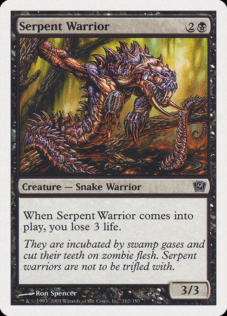 Serpent Warrior [Ninth Edition] | Fandemonia Ltd