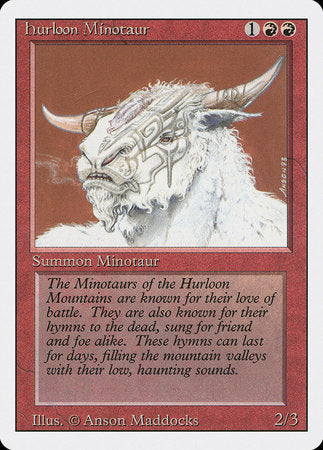 Hurloon Minotaur [Revised Edition] | Fandemonia Ltd