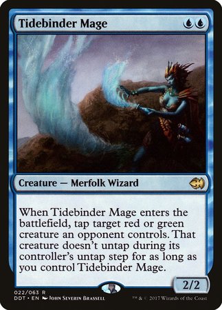 Tidebinder Mage [Duel Decks: Merfolk vs. Goblins] | Fandemonia Ltd