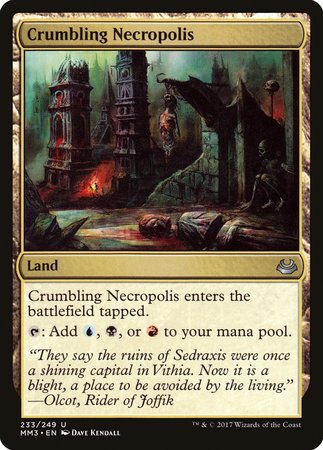 Crumbling Necropolis [Modern Masters 2017] | Fandemonia Ltd