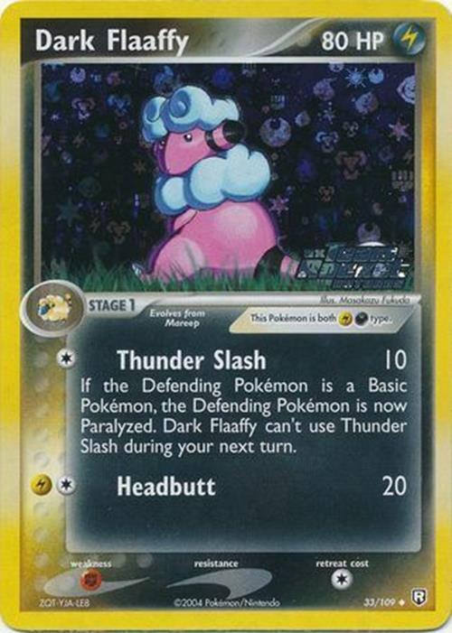 Dark Flaaffy (33/109) (Stamped) [EX: Team Rocket Returns] | Fandemonia Ltd