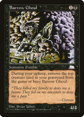 Barrow Ghoul [Weatherlight] | Fandemonia Ltd