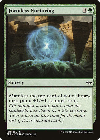 Formless Nurturing [Fate Reforged] | Fandemonia Ltd