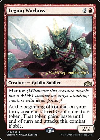 Legion Warboss [Guilds of Ravnica Promos] | Fandemonia Ltd