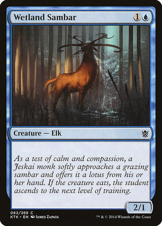 Wetland Sambar [Khans of Tarkir] | Fandemonia Ltd