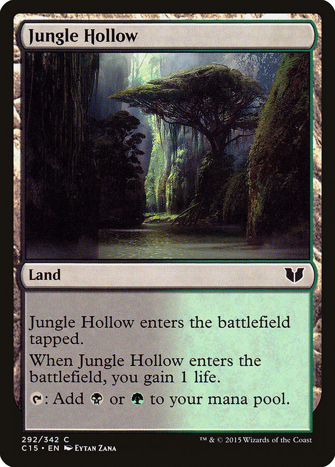 Jungle Hollow [Commander 2015] | Fandemonia Ltd