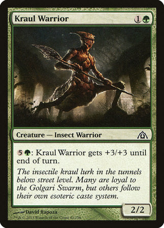 Kraul Warrior [Dragon's Maze] | Fandemonia Ltd
