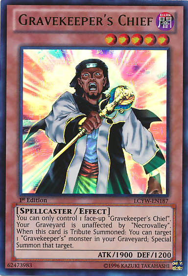 Gravekeeper's Chief [LCYW-EN187] Ultra Rare | Fandemonia Ltd