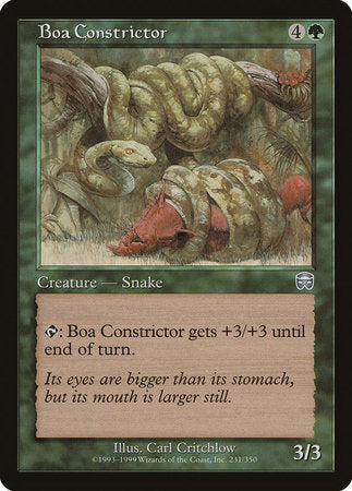 Boa Constrictor [Mercadian Masques] | Fandemonia Ltd