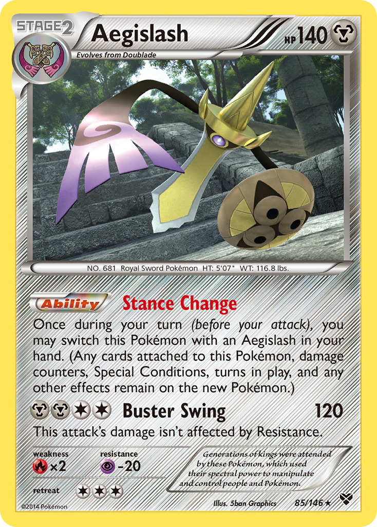 Aegislash (85/146) [XY: Base Set] | Fandemonia Ltd