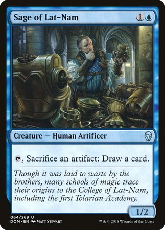 Sage of Lat-Nam [Dominaria] | Fandemonia Ltd
