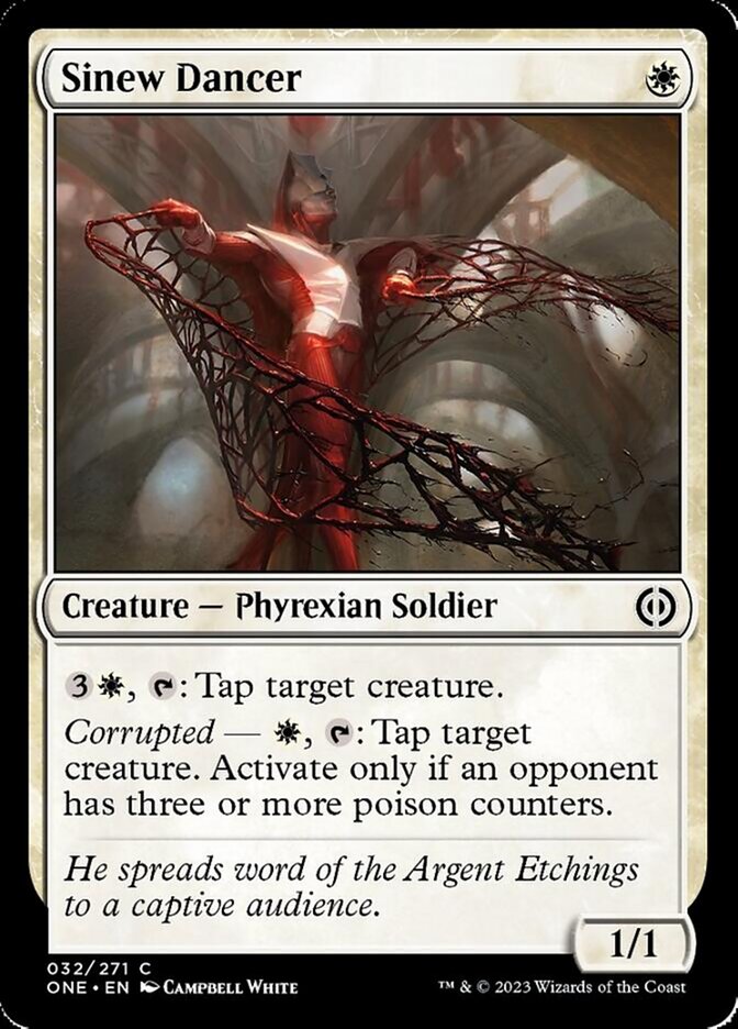 Sinew Dancer [Phyrexia: All Will Be One] | Fandemonia Ltd