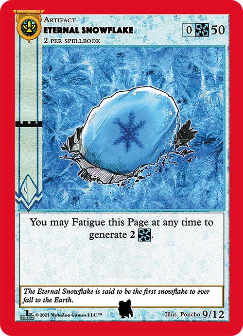 Eternal Snowflake [Alpha Iceman Starter Deck] | Fandemonia Ltd