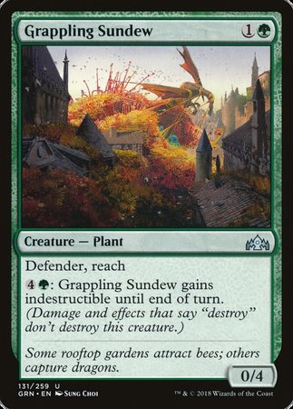 Grappling Sundew [Guilds of Ravnica] | Fandemonia Ltd