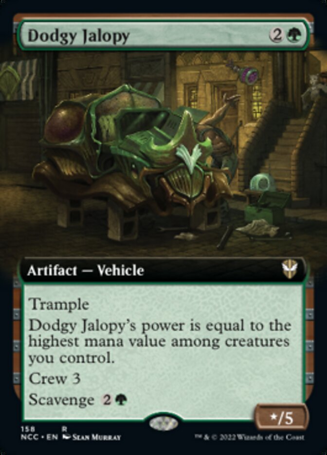 Dodgy Jalopy (Extended Art) [Streets of New Capenna Commander] | Fandemonia Ltd