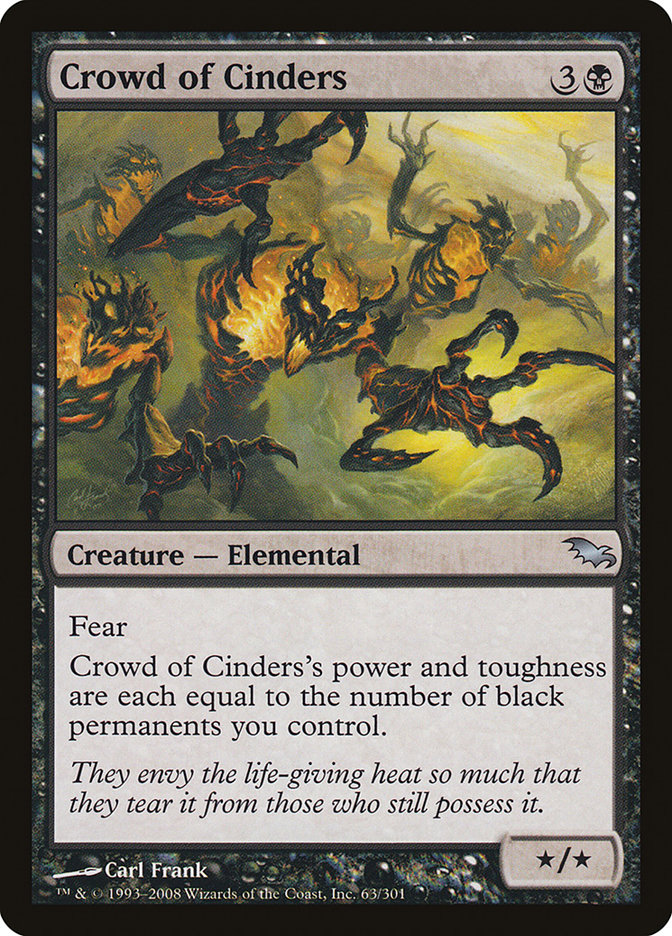 Crowd of Cinders [Shadowmoor] | Fandemonia Ltd