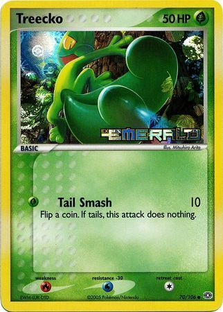 Treecko (70/106) (Stamped) [EX: Emerald] | Fandemonia Ltd
