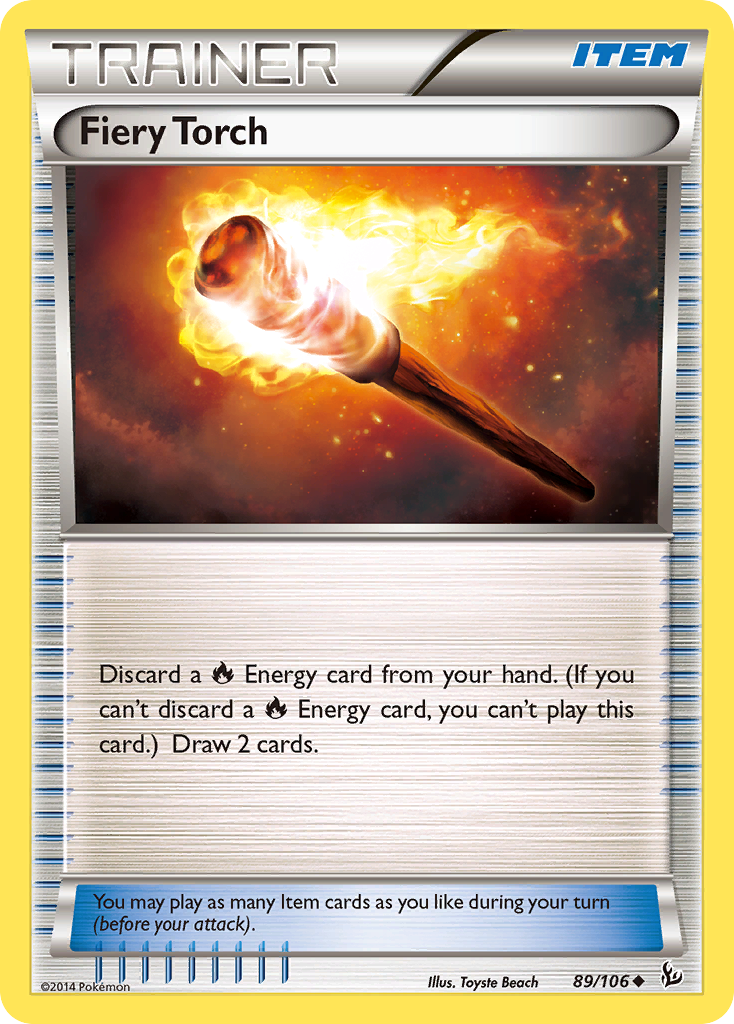 Fiery Torch (89/106) [XY: Flashfire] | Fandemonia Ltd