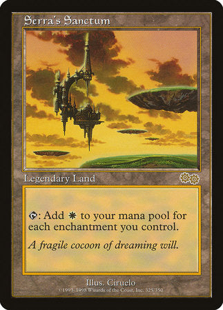 Serra's Sanctum [Urza's Saga] | Fandemonia Ltd