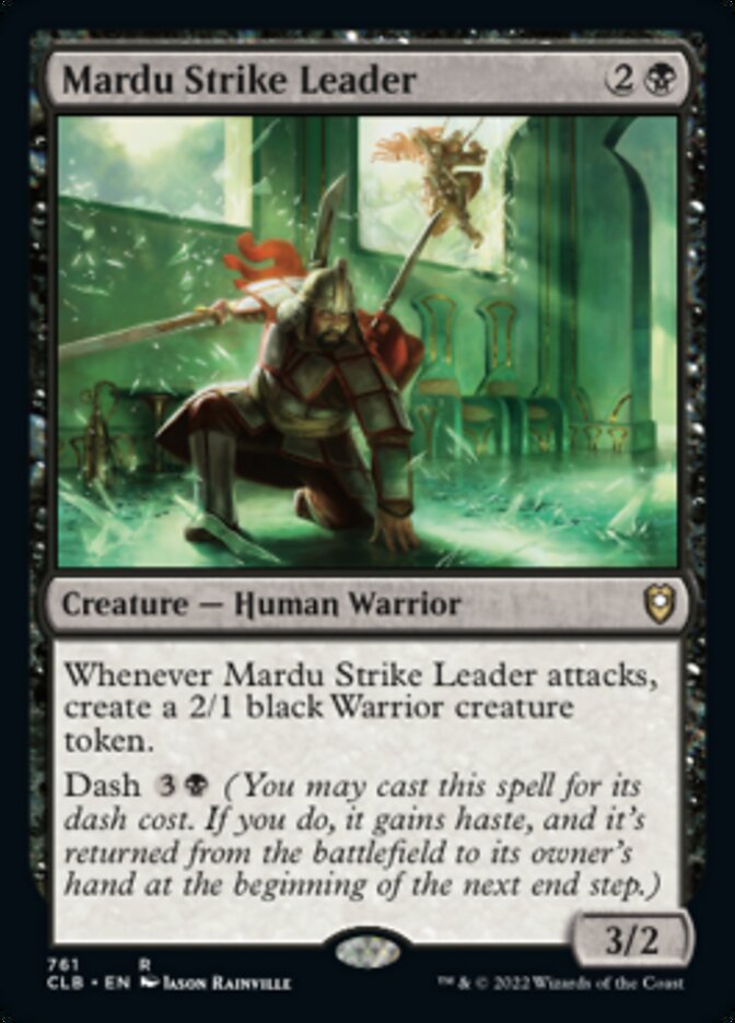Mardu Strike Leader [Commander Legends: Battle for Baldur's Gate] | Fandemonia Ltd