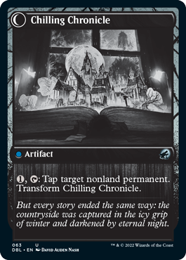 Mysterious Tome // Chilling Chronicle [Innistrad: Double Feature] | Fandemonia Ltd