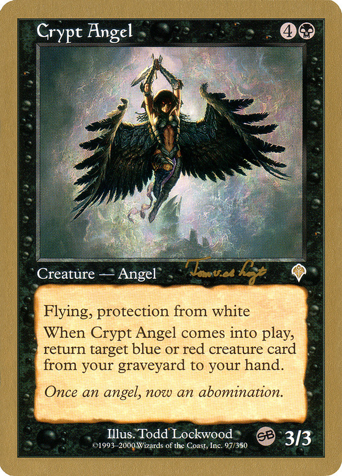 Crypt Angel (Tom van de Logt) (SB) [World Championship Decks 2001] | Fandemonia Ltd