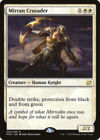 Mirran Crusader [Modern Masters 2015] | Fandemonia Ltd