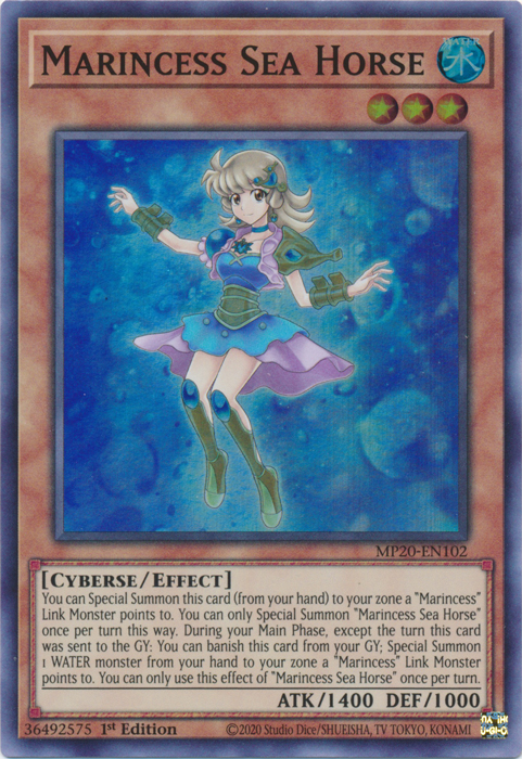 Marincess Sea Horse [MP20-EN102] Super Rare | Fandemonia Ltd