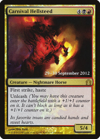 Carnival Hellsteed [Return to Ravnica Promos] | Fandemonia Ltd