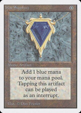 Mox Sapphire [Unlimited Edition] | Fandemonia Ltd