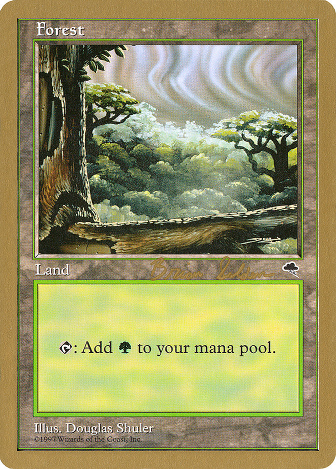 Forest (bs349) (Brian Selden) [World Championship Decks 1998] | Fandemonia Ltd