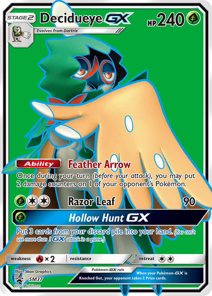 Decidueye GX (SM37) [Sun & Moon: Black Star Promos] | Fandemonia Ltd