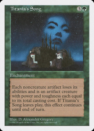 Titania's Song [Fifth Edition] | Fandemonia Ltd