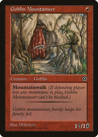 Goblin Mountaineer [Portal Second Age] | Fandemonia Ltd