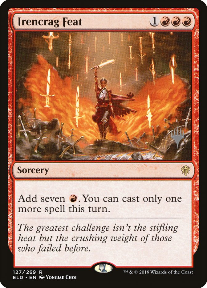 Irencrag Feat (Promo Pack) [Throne of Eldraine Promos] | Fandemonia Ltd