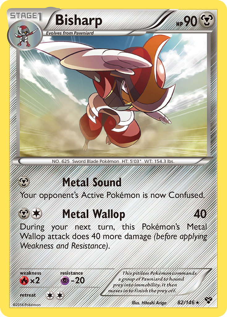 Bisharp (82/146) [XY: Base Set] | Fandemonia Ltd