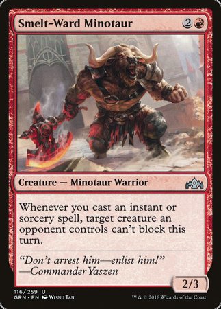 Smelt-Ward Minotaur [Guilds of Ravnica] | Fandemonia Ltd