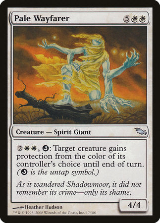 Pale Wayfarer [Shadowmoor] | Fandemonia Ltd