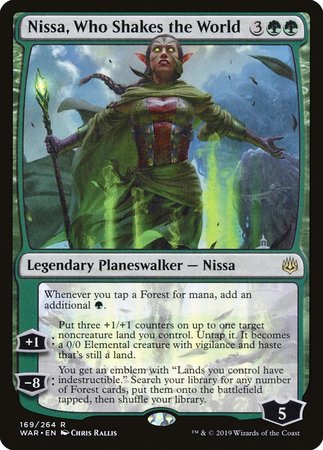 Nissa, Who Shakes the World [War of the Spark] | Fandemonia Ltd