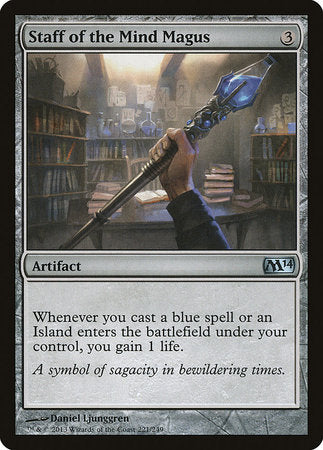 Staff of the Mind Magus [Magic 2014] | Fandemonia Ltd