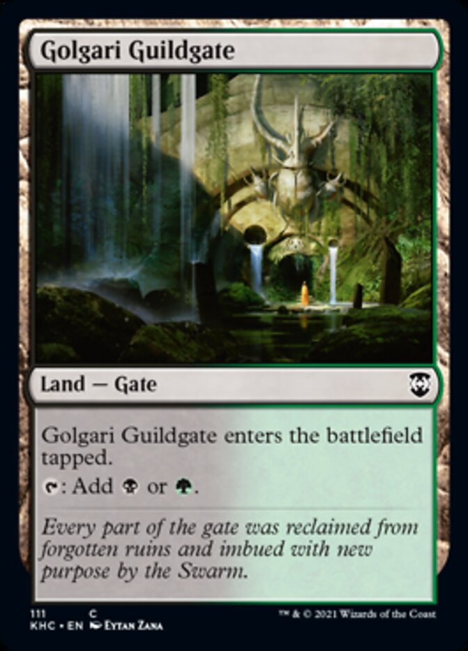Golgari Guildgate [Kaldheim Commander] | Fandemonia Ltd