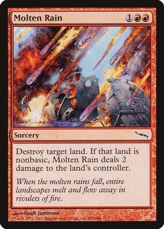 Molten Rain [Mirrodin] | Fandemonia Ltd