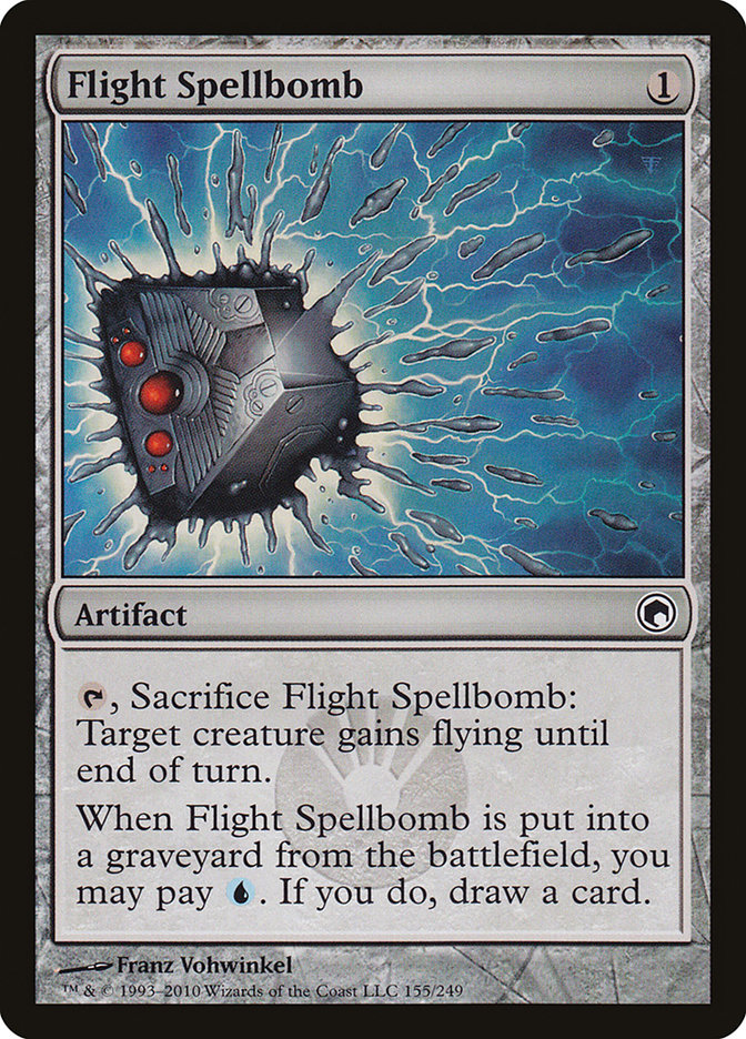 Flight Spellbomb [Scars of Mirrodin] | Fandemonia Ltd