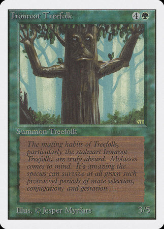 Ironroot Treefolk [Unlimited Edition] | Fandemonia Ltd