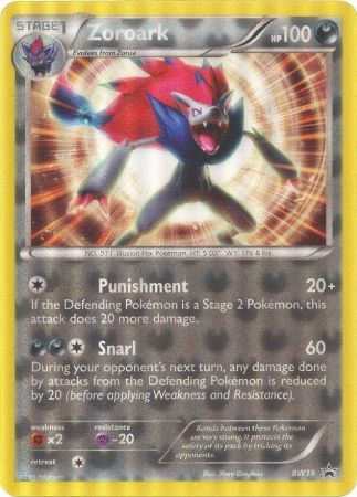 Zoroark (BW19) (Jumbo Card) [Black & White: Black Star Promos] | Fandemonia Ltd