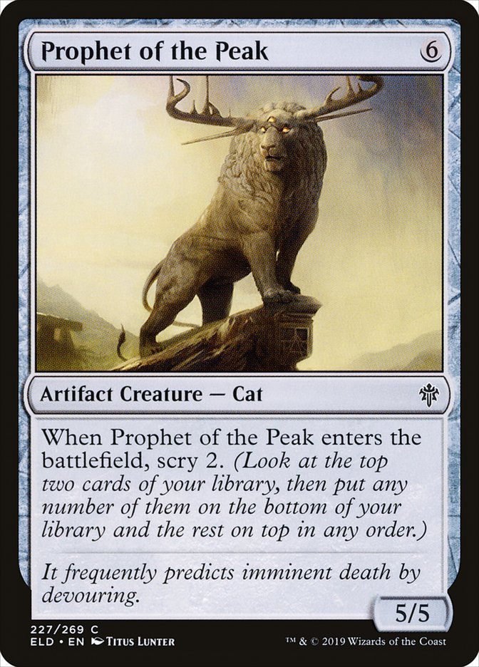 Prophet of the Peak [Throne of Eldraine] | Fandemonia Ltd
