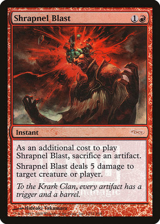 Shrapnel Blast [Friday Night Magic 2008] | Fandemonia Ltd