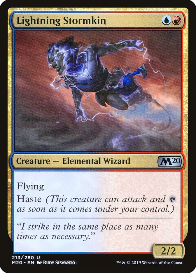 Lightning Stormkin [Core Set 2020] | Fandemonia Ltd